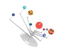 WHAMVOX DIY Planetary Model Solar System Educational for Stem Science Kit with Realistic Nine Planets Easy Assembly for Intellectual Development and Home Decor