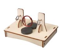 WHAMVOX DIY Wooden Motor Kit Science Experiment Material Assembly for Educational and Engineering Projects Encourages Creativity and Parent Interaction