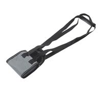 WHAMVOX Dog Rear Lifting Harness in Black Nylon with Stabilizing Balance Feature for Old Dogs Getting off Vehicles Random Color