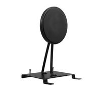 WHAMVOX Double Bass Drum Pedal Practice Pad Metal Kick Pedal Base Silent Drum Mute Pad Random Color