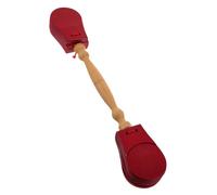 WHAMVOX Double-headed Wooden Castanet Clapper for Safe Design Educational Percussion Instrument with Versatile Sound and Stylish Finish for Music Learning and Early Education