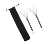 WHAMVOX Drum Brush Bag for Jazz Drummers Made of Wire Bundle for Percussion Drums Portable