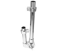 WHAMVOX Drum for in Holder Zinc Alloy with Feature Metal Anti-slip Adjustable Tom Mount Silver Professional Drummers Suitable for Percussion Instruments