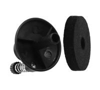 WHAMVOX Drum Hi-hat Rest Cymbal Clamp Holder Drum Mute Pads Felts Sleeves for Quiet Practice