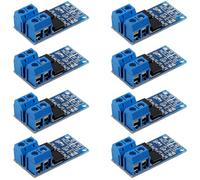 WHAMVOX Dual High-power Mosfet Trigger Driver Module 8pcs Dc 5v-36v 15a Adjustable Motor Speed Control Board High Reliability and Power Module Material