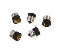 WHAMVOX E17 to E14 Socket Adapter Converter 5pcs Light Socket Adapter Base Converter for Led Bulbs and Lamps, Candelabra Lamp Base Extender Suitable for Home and Industrial Lighting