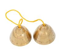WHAMVOX Educational Bell Copper Musical Percussion Instruments for Lightweight Handheld Bells for Hand-eye Coordination and Musical Training Natural Sound Plaything for Boys