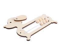 WHAMVOX Educational Puppy Bead for Early Childhood Learning Handmade DIY Cognitive and Mathematical Skill Development Decorative Plaything for Boys and Ages