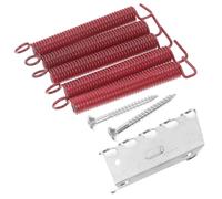 WHAMVOX Electric Guitar Tremolo Bridge Red Spring Claw Tension Set Compatible with Vintage and Modern Bridges for Tremolo System Style