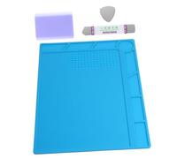 WHAMVOX Electrical Soldering Mat Insulated Multi-Purpose Soldering Workbench Mat Accessories Pad Station Heatproof