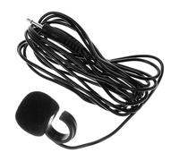 WHAMVOX Fingertip Flute Microphone with Long Wire Clip on Finger Ring Microphone for Stage Instrument Pickup Mic for Flute Clarinet Oboe Performance for Lectures and Musical Instruments