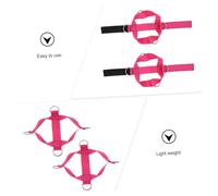 WHAMVOX Fitness Foot Straps Leg for Exercise Resistance Band Buckles Gym Cable Machine Compatible Adjustable Fitness Equipment for Leg Stretching Curling and Hip Abduction Random Color