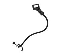 WHAMVOX Flexible Tube Mic Racks Gooseneck Microphone Stand with Microphone Clip Direction Adjustable Wear Resistant Iron and Abs Material Simple and Concise Appearance for Sketching Live