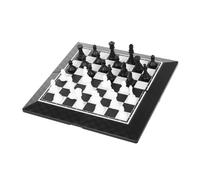 WHAMVOX Foldable Portable Chess Set for Adults Lightweight PP Material Board with Nonslip Surface Educational Travel Game for Easy Storage Go Play