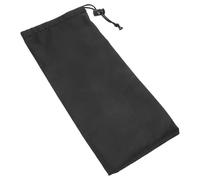 WHAMVOX Foldable Trekking Pole Storage Bag Lightweight Walking Stick Accessories Adjustable Strap Black Drawstring Closure Suitable for Climbing and Travel Outdoor Sports