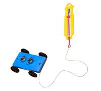 WHAMVOX Friction Wheel Educational Science DIY Physics Experiment Kit for Boys Stem Learning Interactive Science Project Teaching Aid Random Color