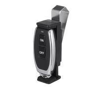 WHAMVOX Garage Remote Control Key Fob Abs and Stainless Steel Material Visor Clip Holder with Easy Installation Flexible and Practical for Car Door Remote Control for Travel On-the-go