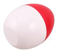 WHAMVOX Giant Fillable Plastic Easter Egg Container 30X20Cm Red Top White Base DIY Candy Box for Christmas Packaging and Party Favor Holder