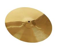 WHAMVOX Golden Brass Alloy Drum Cymbals for Jazz Drum Replacement Professional Splash Cymbal Natural Musical Sound and Percussion Players