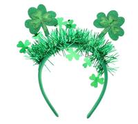 WHAMVOX Green Shamrock Headband for Women Lightweight Irish Hair Accessories Comfortable Festival Party Headwear Inspired by St Patricks Day and Irish Culture