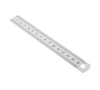 WHAMVOX Guitar String Action Gauge Tool Stainless Steel 15cm 6-inch Measuring Ruler High Precision with Versatile Use for Electric Bass and Acoustic Guitar