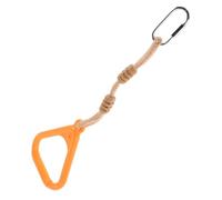 WHAMVOX Gymnastics Rings with Straps for Upper Body Strength Training Stable and Portable Outdoor Indoor Exercise Equipment for Boys and Playground Fitness