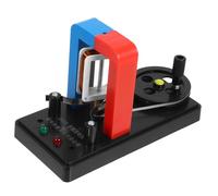 WHAMVOX Hand Cranked Dc and Ac Electric Generator DIY Dynamo for Physics Science Experiments Portable Electricity Experiment Apparatus for Students Stem Learning