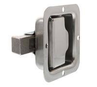 WHAMVOX Heavy Duty Stainless Steel Rv Door Paddle Latch with Flush Handle Extra-Thick Bolt Wear-Resistant Finish Secure Camper Trailer Toolbox Lock for Caravan and Motorhome