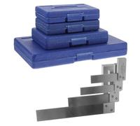 WHAMVOX High-precision Machinist Square Steel Right Angle Ruler for Woodworking and Engineering with Wide Base for Accurate Measurement