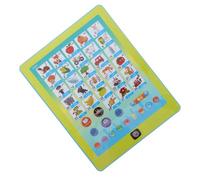 WHAMVOX Interactive Arabic Learning Pad for Lightweight Educational Tablet with Touchscreen and Sound Portable Early Language Studying Machine for Preschool Letter Sounds and Alphabet
