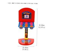 WHAMVOX Interactive Basketball Game Colorful Marble Shooting for Early Learning Enhances Concentration and Hand-eye Coordination Safe Educational Fun