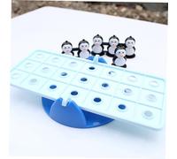 WHAMVOX Interactive Penguins Balance Seesaw for Plastic Game to Develop Balance and Leverage Skills Puzzle Challenges for Creative Play and Coordination