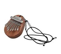 WHAMVOX Kalimba Instrument 8 Keys Musical Pendant African Finger Piano Wooden Kalimba for Christmas