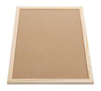 WHAMVOX Khaki Cork Bulletin Board with Creative Design, Not Easy to Break and Protect the Wall, for Home and Office Memo Notice Display
