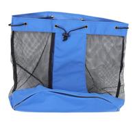 WHAMVOX Large Sports Mesh Drawstring Bag with Adjustable Shoulder Strap for Soccer Basketball Volleyball Baseball Equipment Storage, Sports Single Shoulder Carry Bag for Training