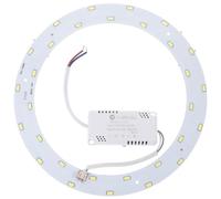 WHAMVOX LED 5730 Chip Ceiling Light Ring Strip, 15W/30 LED Beads for Office | Tool-free magnetic attachment; simple two-end wiring. Removes rectifier for fast, easy ceiling light replacement.