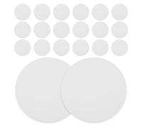 WHAMVOX Light Diffusion Plate and Easy Installation with Uniform Light Distribution 20pcs Round PC White Lampshade Shading Plate for LED Downlight for Interior Home and Office