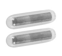 WHAMVOX Magnetic stirrer innovation 2pcs PTFE glass rods 8x32mm stirring bars compatible with chemical experiment setups