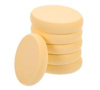WHAMVOX Makeup Lightweight Application Hydrophilic Polyurethane Foundation 6pcs Oval Powder Puff Set Smooth Even Sponges for Suitable for Dry and Wet Use, for Everyday Cosmetic