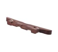 WHAMVOX Mandolin Bridge Wooden Guitar Bridge for Precise Tuning and Versatile Use, Coffee Colour, Suitable for Practice Sessions and Recordings, Compatible with Mandolin Instruments