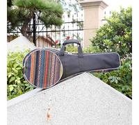 WHAMVOX Mandolin Storage Bag and Musical Backpack Padded Thickened Protection for Transit and Daily Use Ethnic Style