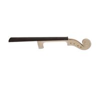 WHAMVOX Maple Violin Fingerboard Neck Head Acoustic Fiddle Accessory DIY Spare Part for Luthiers and Musicians Hand Carved Wood Replacement for Violin Repair and
