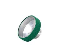WHAMVOX Metal Alto Saxophone Mute Silencer Lightweight Metal Sax Dampener with Protective for Practice and Sound Control Fits Alto Sax Acoustic Sound Purity Model Green