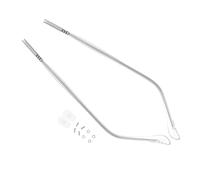 WHAMVOX Metal Glasses Replacement Temple for Eyeglass Frames Single-Tooth Design, Alloy and Plastic Material, Easy Installation and Enhanced Comfort for Daily Wear and Outdoor Activities