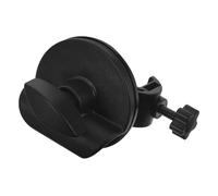 WHAMVOX Metal Microphone Stand Clamp Adjustable Pole Mount Clip, C-type Metal Mic Holder for Live Streaming and Desktop Use, Compatible with Ø15mm Rod