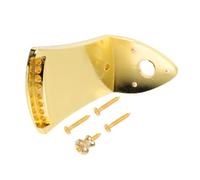 WHAMVOX Metal Triangle Mandolin Bridge 8 Strings Mandolin Tailpiece Replacement for Musical Instruments for DIY Repairs