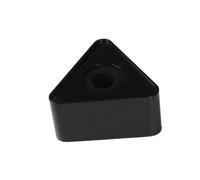 WHAMVOX Mic Logo Flag Station for Interviews Triangular Design in Black ABS Material with 1.54-Inch Hole for Live Streaming and Event Coverage