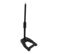 WHAMVOX Microphone Stand Adjustable Height Weighted Base for Desk Use for Handheld Mics during Interviews and Live Singing Performances Sturdy Base Design Mic Holder for Tabletop Setups