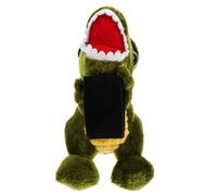 WHAMVOX Mini Dinosaur Hanging Ornament for Motorcycle Handlebar Cute Plush Pendant Decoration Fade-resistant Material Easy to Attach Fun Birthday Party Favor for Boys and Fans