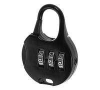 WHAMVOX Mini Zinc Alloy Combination Lock Portable Resettable Password Security Lock for Backpack Zipper Suitcase Gym Locker Schoolbag